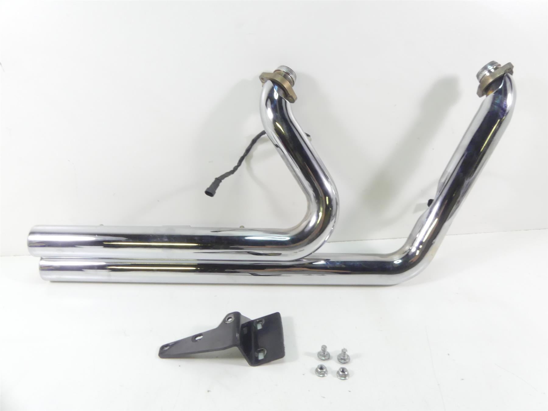 2009 Harley FXDF Dyna Fat Bob Vance Hines Exhaust System Header -Read 64984-08A