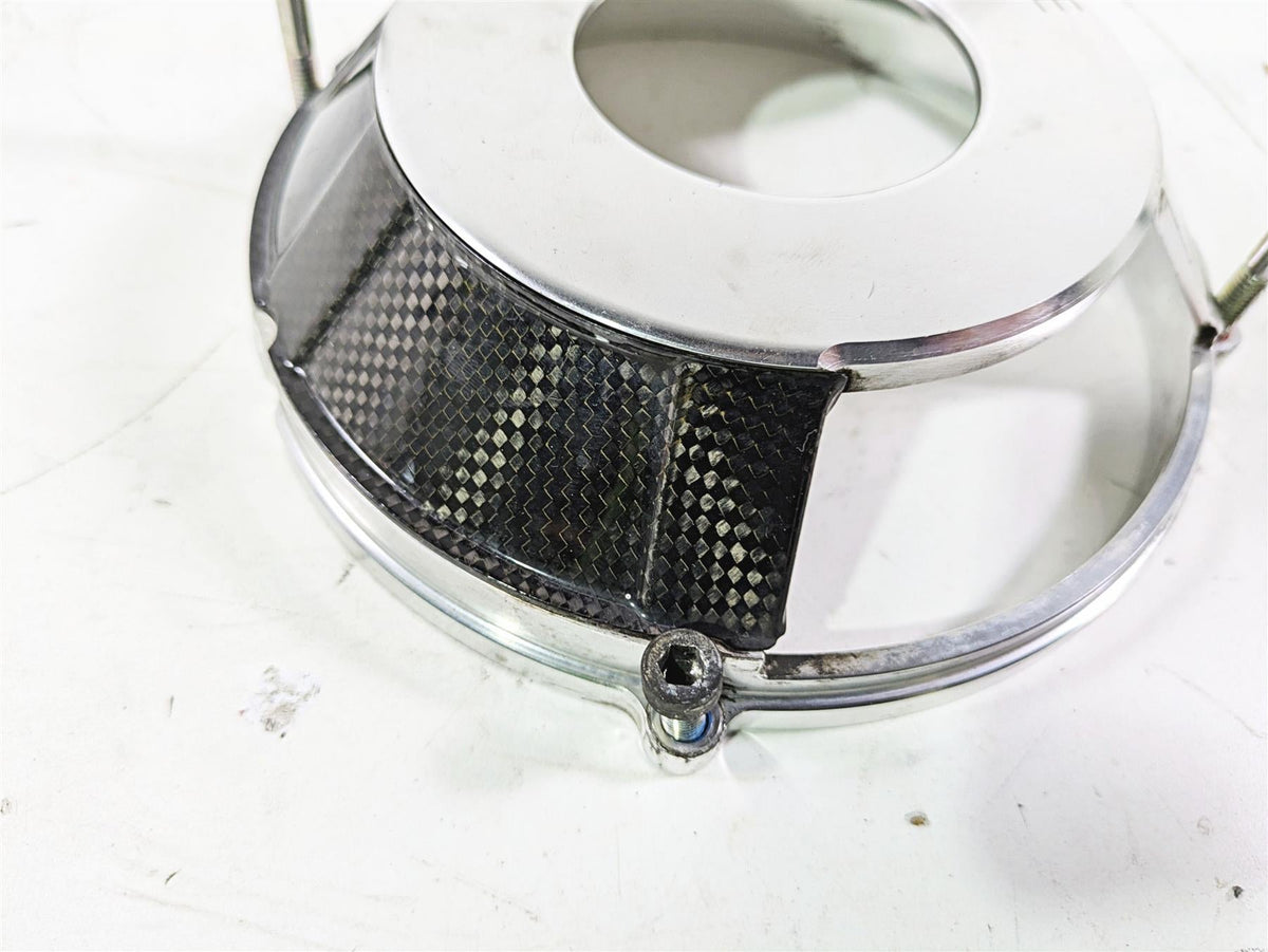 2008 Ducati SBK 1098 S Performance Aluminum Carbon Fiber Clutch Cover 969943AAA {{ shop.shopifyCountryName }} - Mototech271
