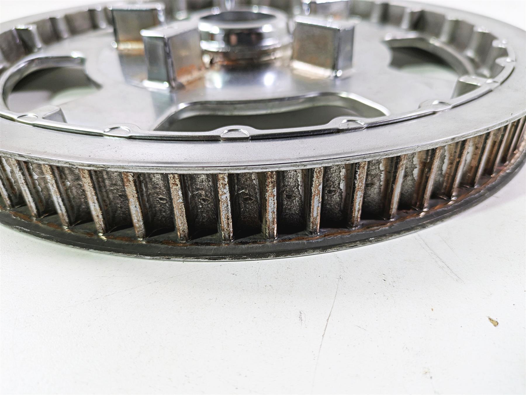 2013 Harley VRSCF Muscle Rod Rear Chrome Drive Belt Sprocket Pulley 72T 40590-07 {{ shop.shopifyCountryName }} - Mototech271