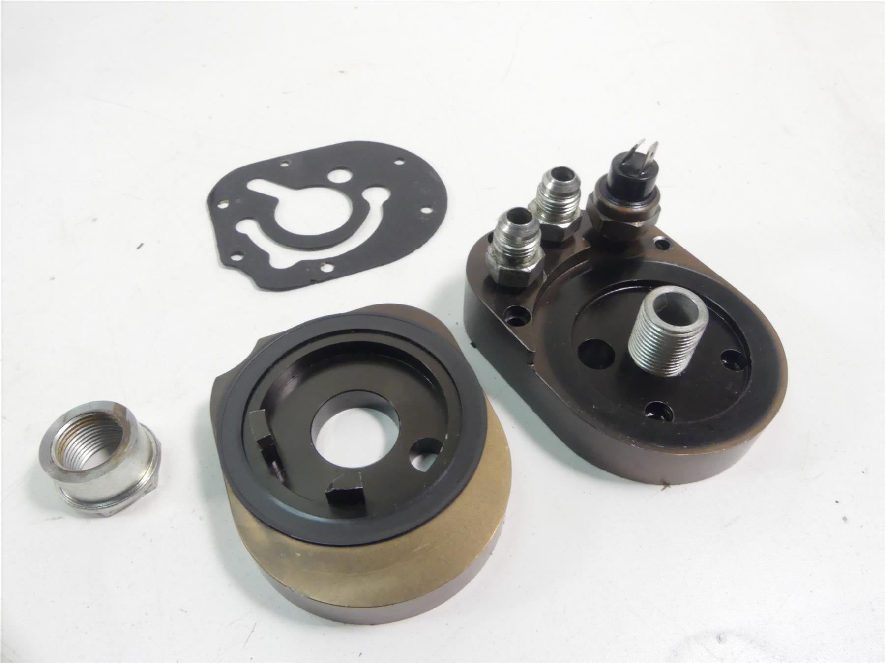 2011 Harley Touring FLTRX Road Glide Ultra Cool Oil Cooler Retrofit Set 6955150 {{ shop.shopifyCountryName }} - Mototech271