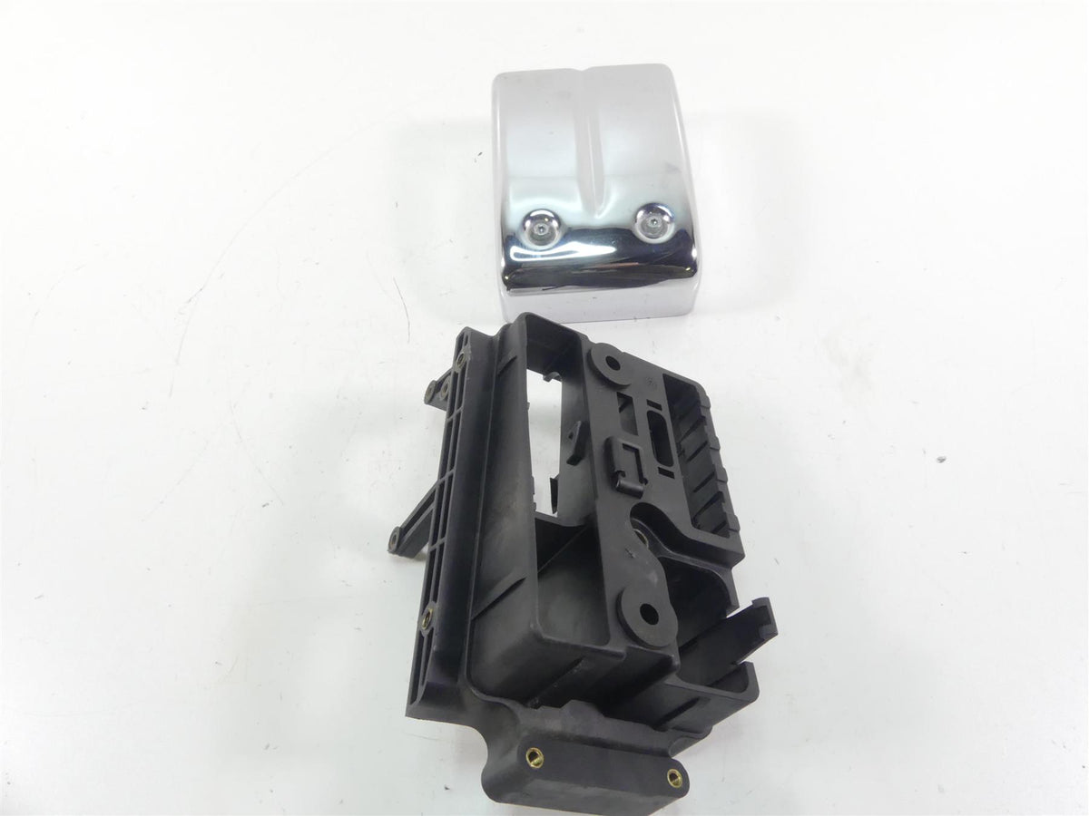 2004 Harley FXDWGI Dyna Wide Glide Electric Tray Holder & Chrome Cover 70367-04B {{ shop.shopifyCountryName }} - Mototech271