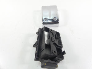 2004 Harley FXDWGI Dyna Wide Glide Electric Tray Holder & Chrome Cover 70367-04B