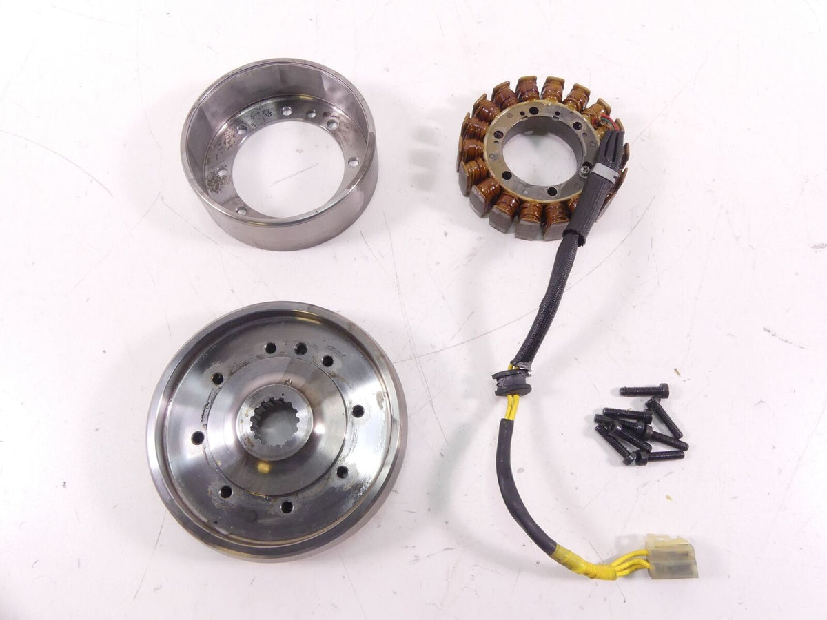 2008 Ducati 1098 S Denso Stator Generator Flywheel Rotor Set 26420172A 276Z0011A {{ shop.shopifyCountryName }} - Mototech271