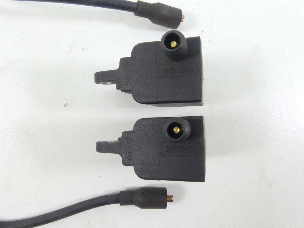 2002 Triumph Bonneville America Ignition Coil Wires Plugs Set T1290046 {{ shop.shopifyCountryName }} - Mototech271