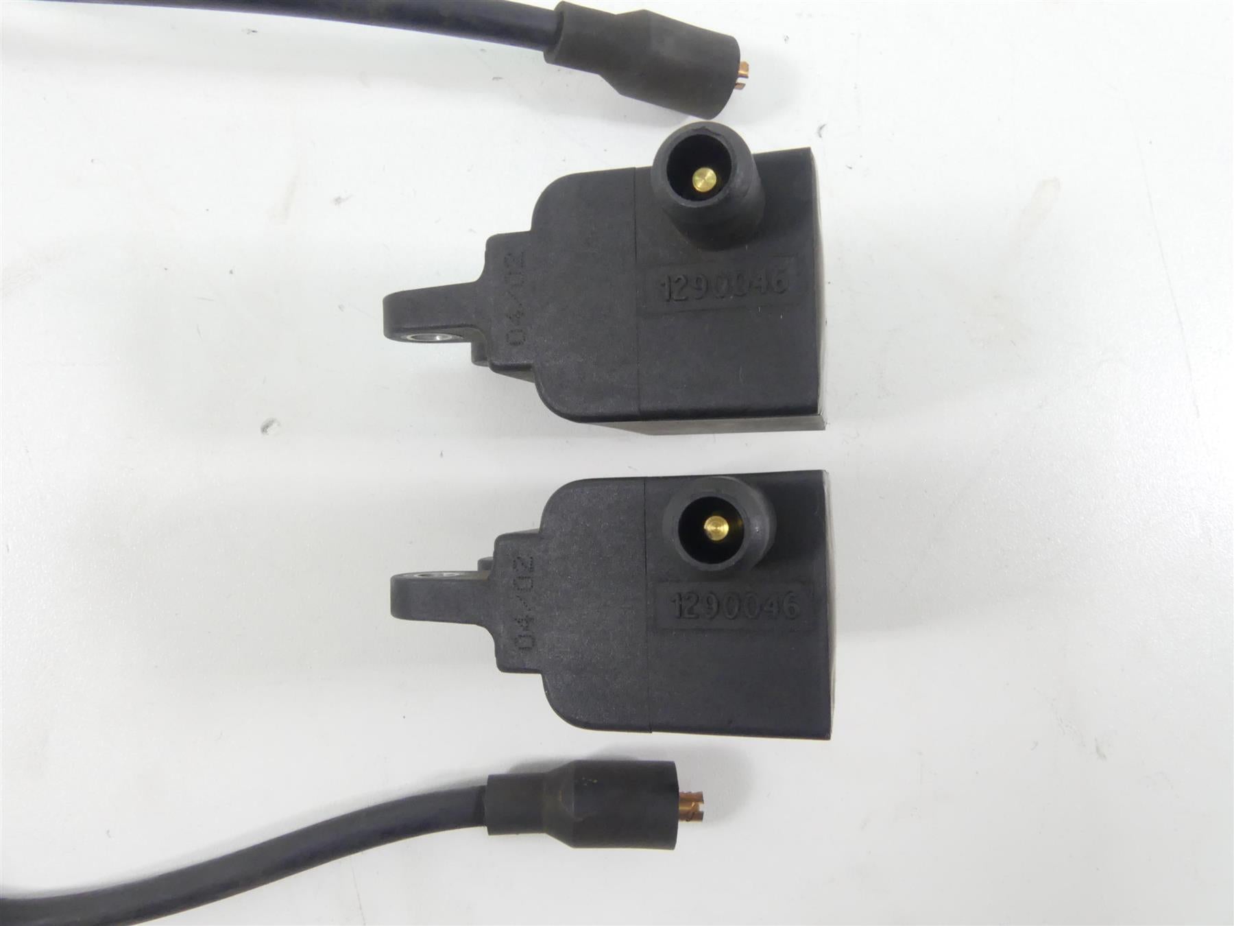 2002 Triumph Bonneville America Ignition Coil Wires Plugs Set T1290046 {{ shop.shopifyCountryName }} - Mototech271
