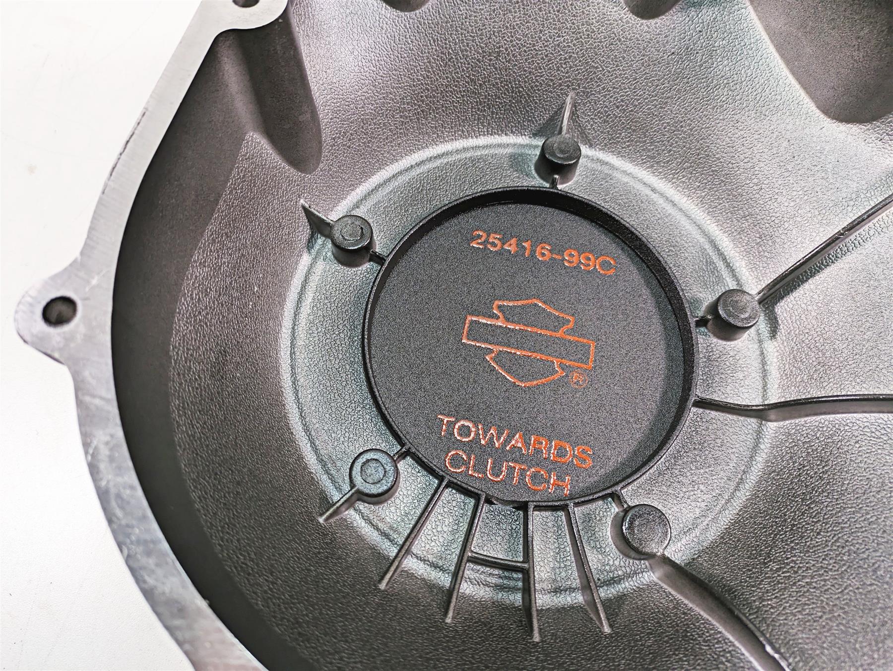 2009 Harley FXDF Dyna Fat Bob Outer Primary Drive Clutch Cover 60784-06 {{ shop.shopifyCountryName }} - Mototech271