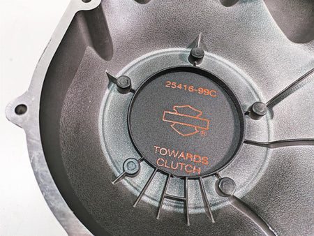 2009 Harley FXDF Dyna Fat Bob Outer Primary Drive Clutch Cover 60784-06 {{ shop.shopifyCountryName }} - Mototech271