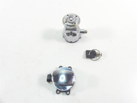 2014 Harley FXDF Dyna Fat Bob Ignition Switch Steering Lock Key Set 71430-12 {{ shop.shopifyCountryName }} - Mototech271