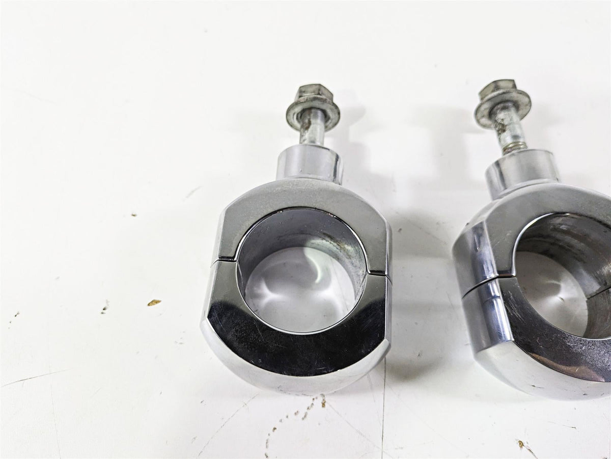 2003 Harley Softail FXSTDI Deuce 100th Aftermarket 2" Handlebar Riser Set {{ shop.shopifyCountryName }} - Mototech271