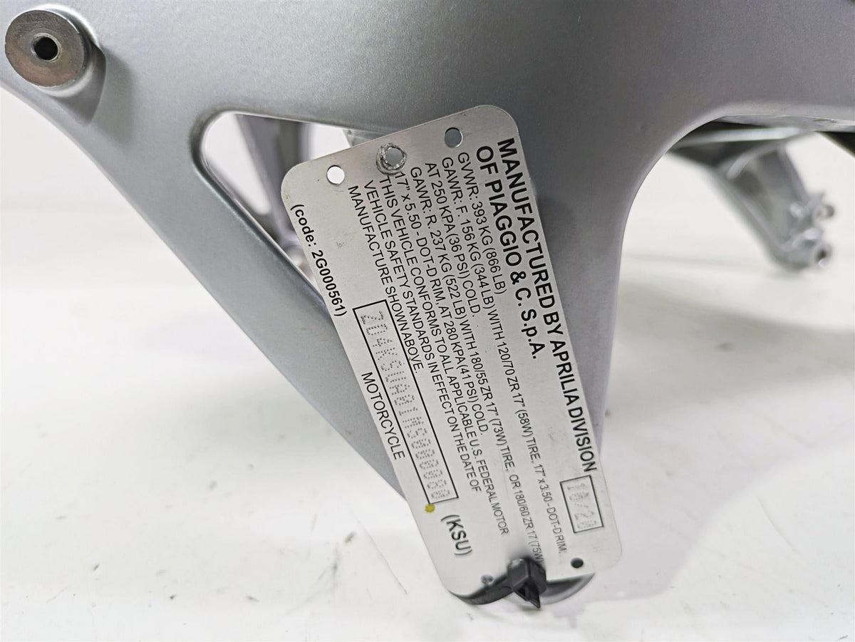 2021 Aprilia RS660 Main Frame Chassis & Front Plate With Salvage Texas Title 2B006475 {{ shop.shopifyCountryName }} - Mototech271