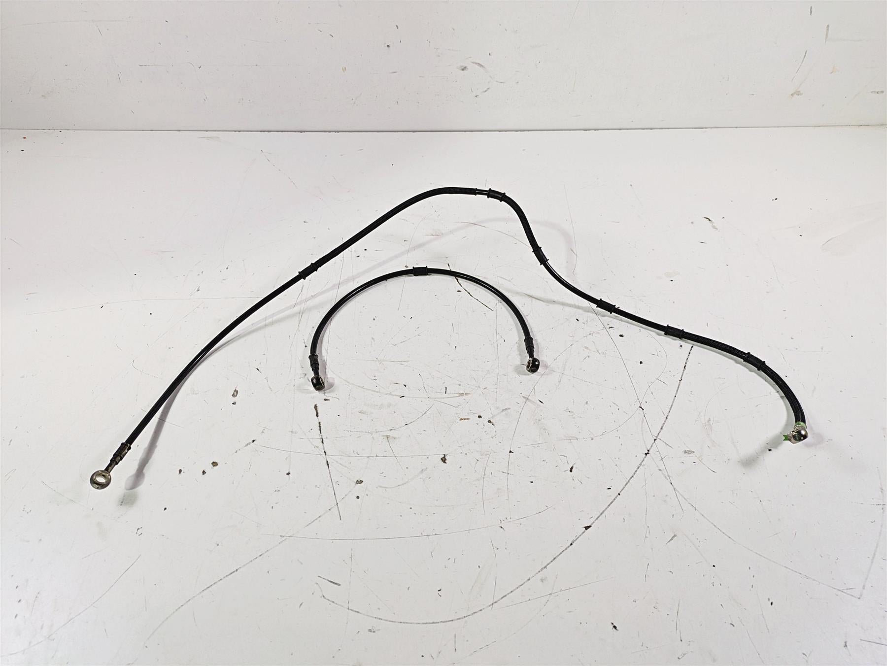2017 Ducati Monster 1200 S Front Abs Brake Line Set 61810553B 61810531B