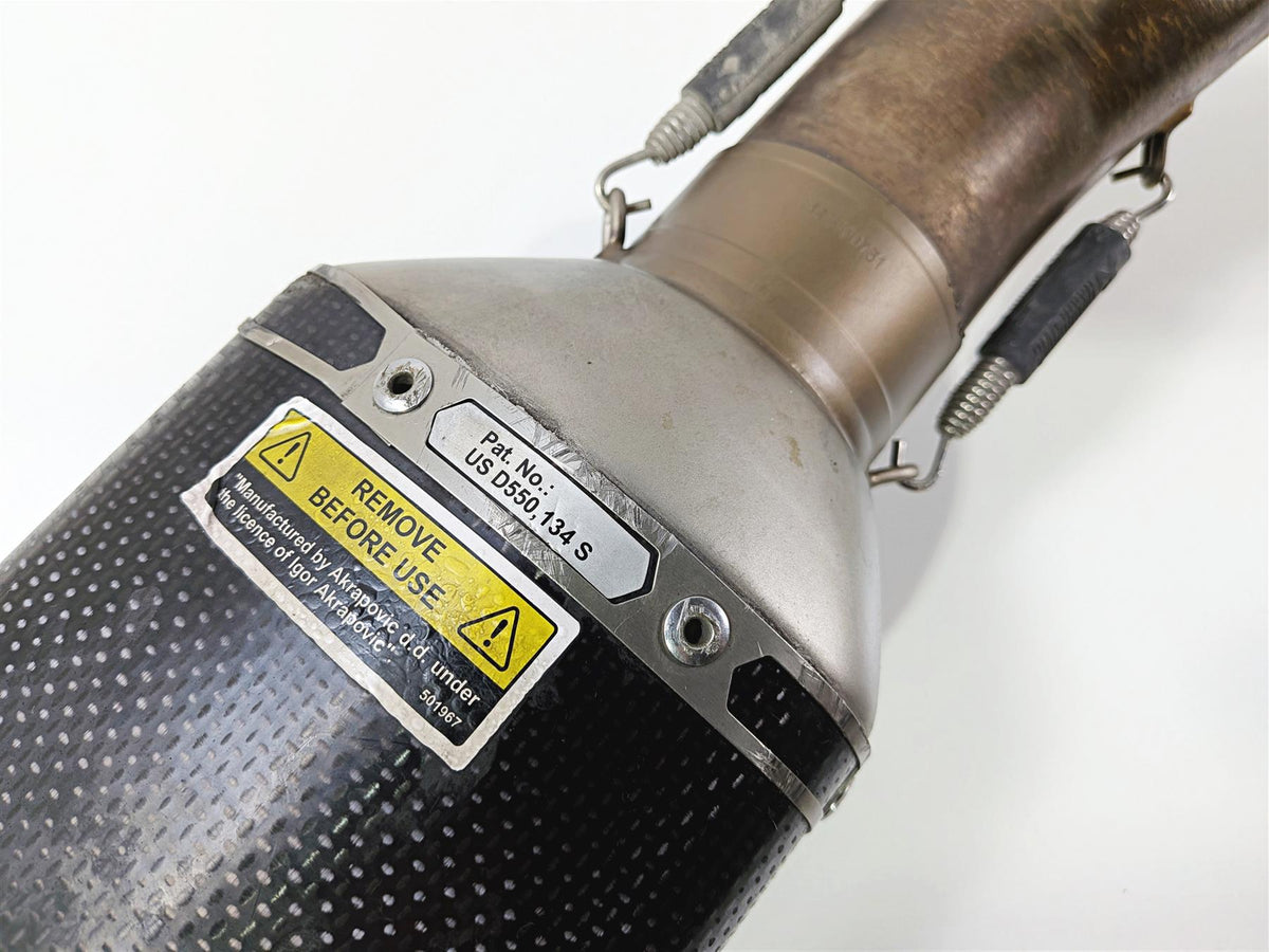 2014 BMW S1000RR K46 Akrapovic Exhaust Header & Muffler Set S-B10R1-RC {{ shop.shopifyCountryName }} - Mototech271