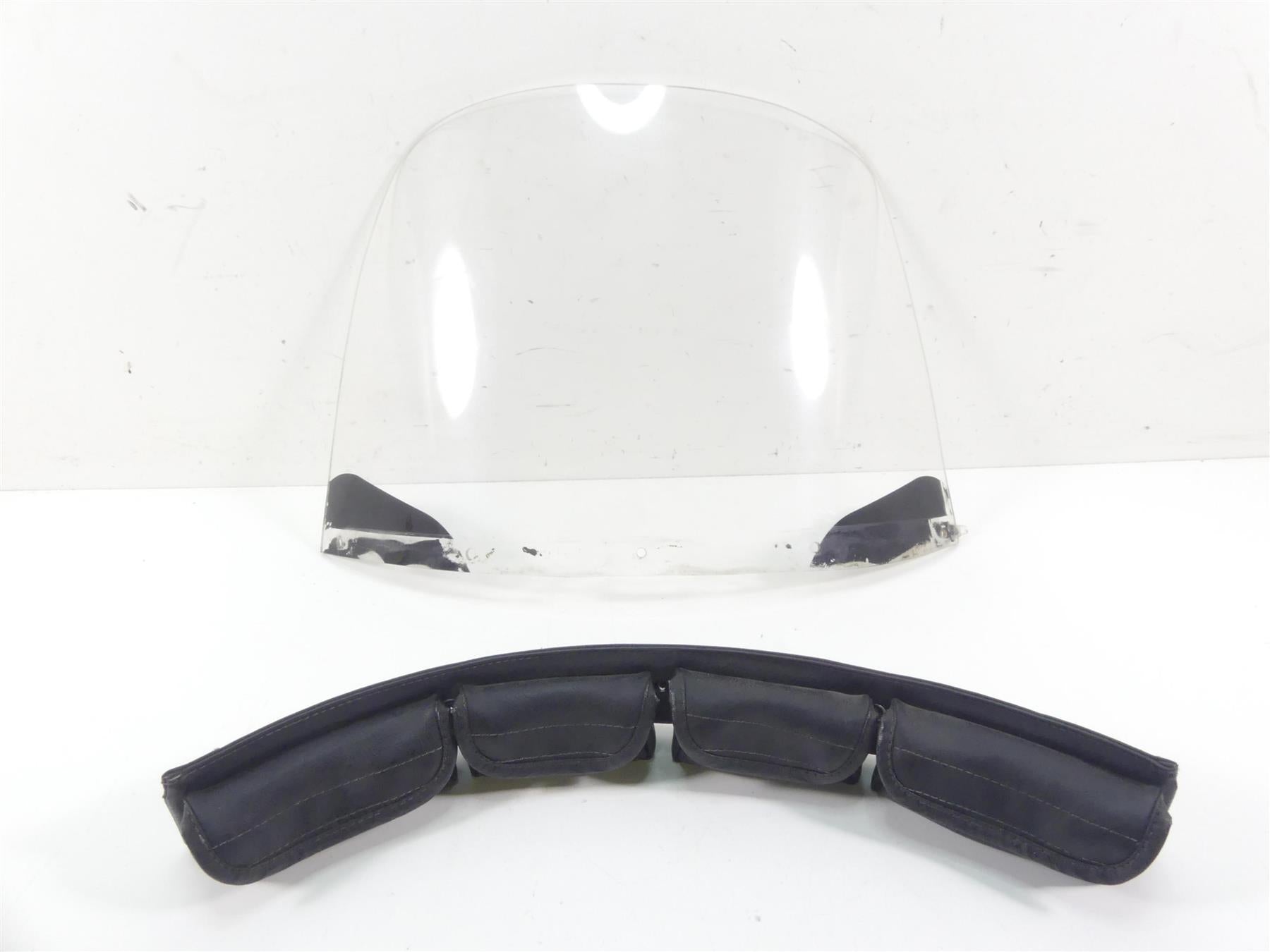 1995 Harley Touring FLHTCU Electra Glide Aftermarket Windshield Screen + Bags | Mototech271