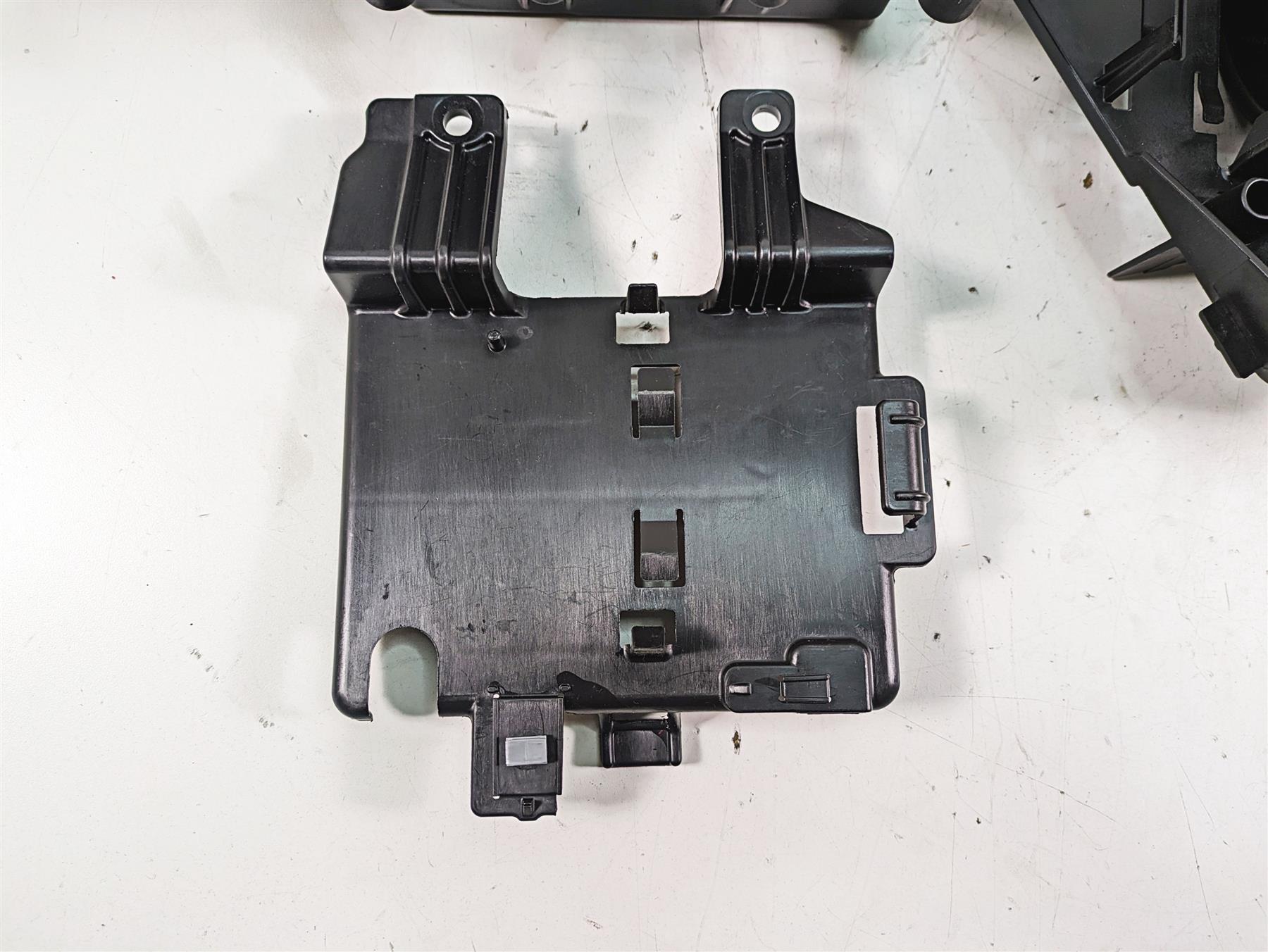 2013 Harley Touring FLHX Street Glide Electrical Battery Holder Set 66281-09B {{ shop.shopifyCountryName }} - Mototech271