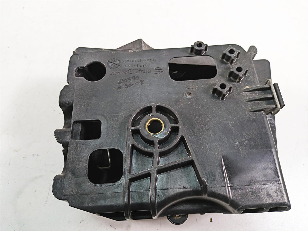 2009 Harley Dyna FXDFSE CVO Fat Bob Right Battery Tray Stay & Cover 70379-06A {{ shop.shopifyCountryName }} - Mototech271