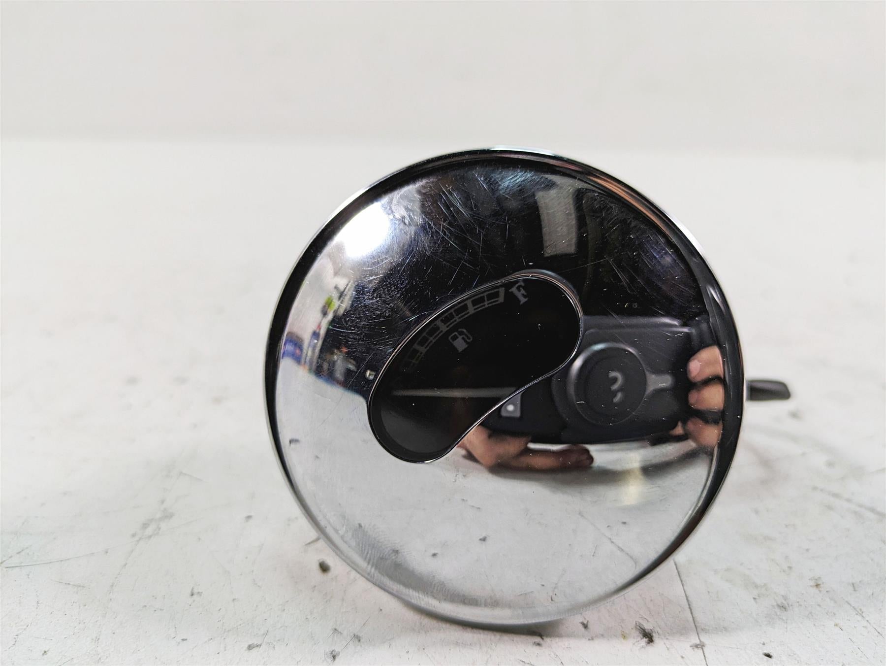 2009 Harley FXCWC Softail Rocker C Fuel Gas Level Gauge Instrument 75241-08 {{ shop.shopifyCountryName }} - Mototech271