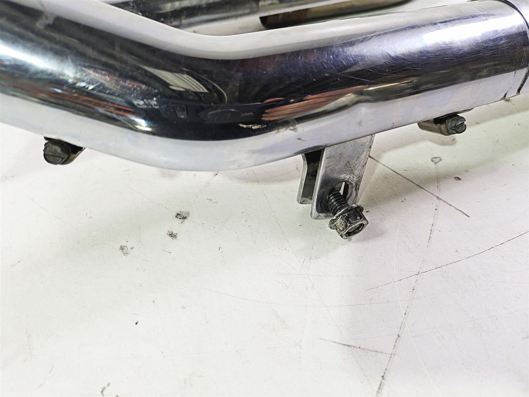 2004 Harley Softail FLSTF Fat Boy Stock Exhaust Header Manifold Set 65499-00A {{ shop.shopifyCountryName }} - Mototech271