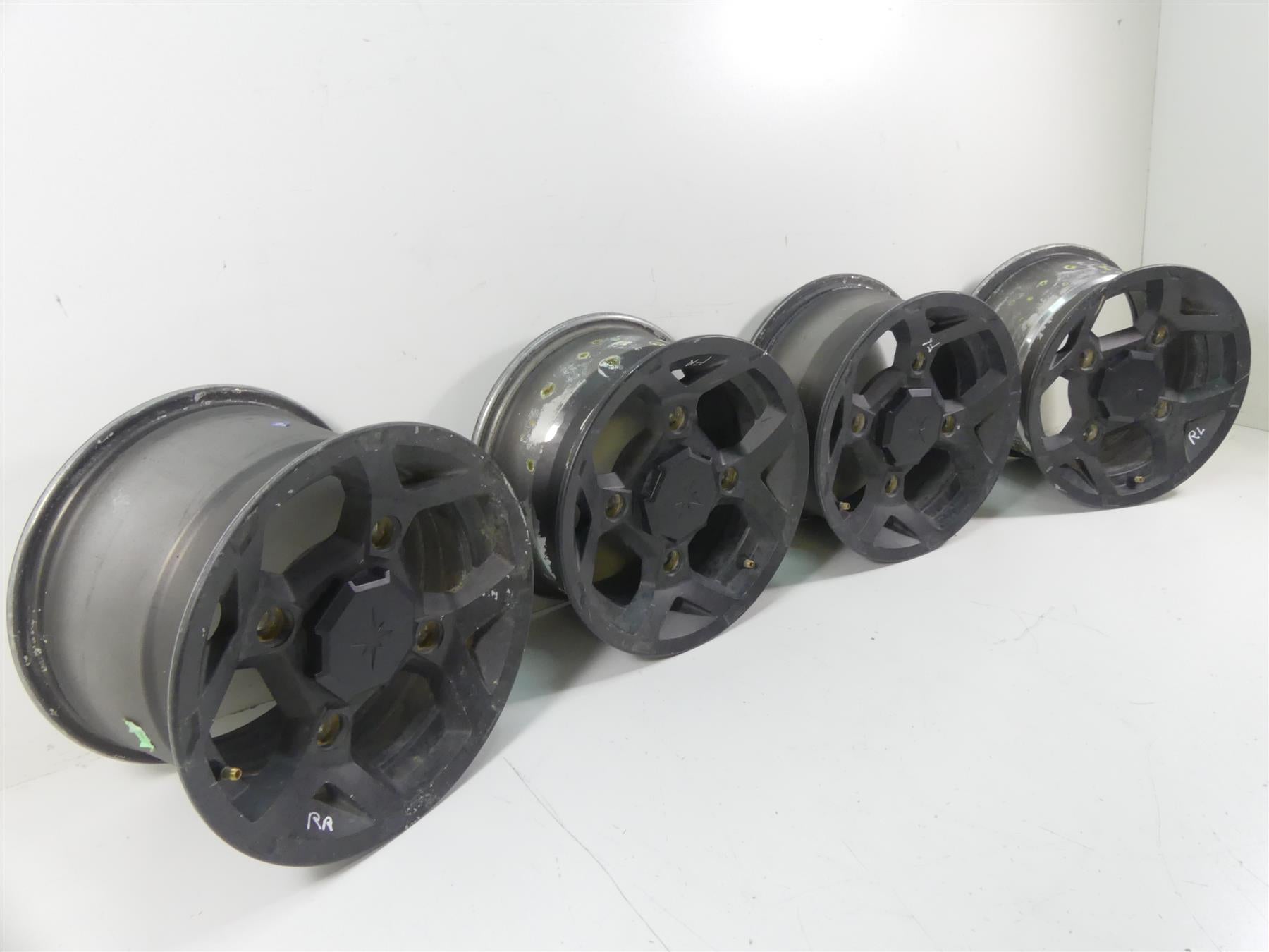 2020 Polaris RZR RS1 1000 Front Rear Wheel Rim Set 12x6 + 12x8 1522230-655 {{ shop.shopifyCountryName }} - Mototech271