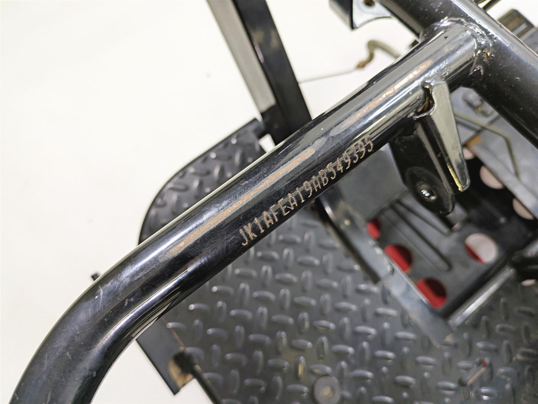 2010 Kawasaki 610 4x4 Mule Straight Main Frame Chassis & Foot Pedals With Clean Texas Title {{ shop.shopifyCountryName }} - Mototech271