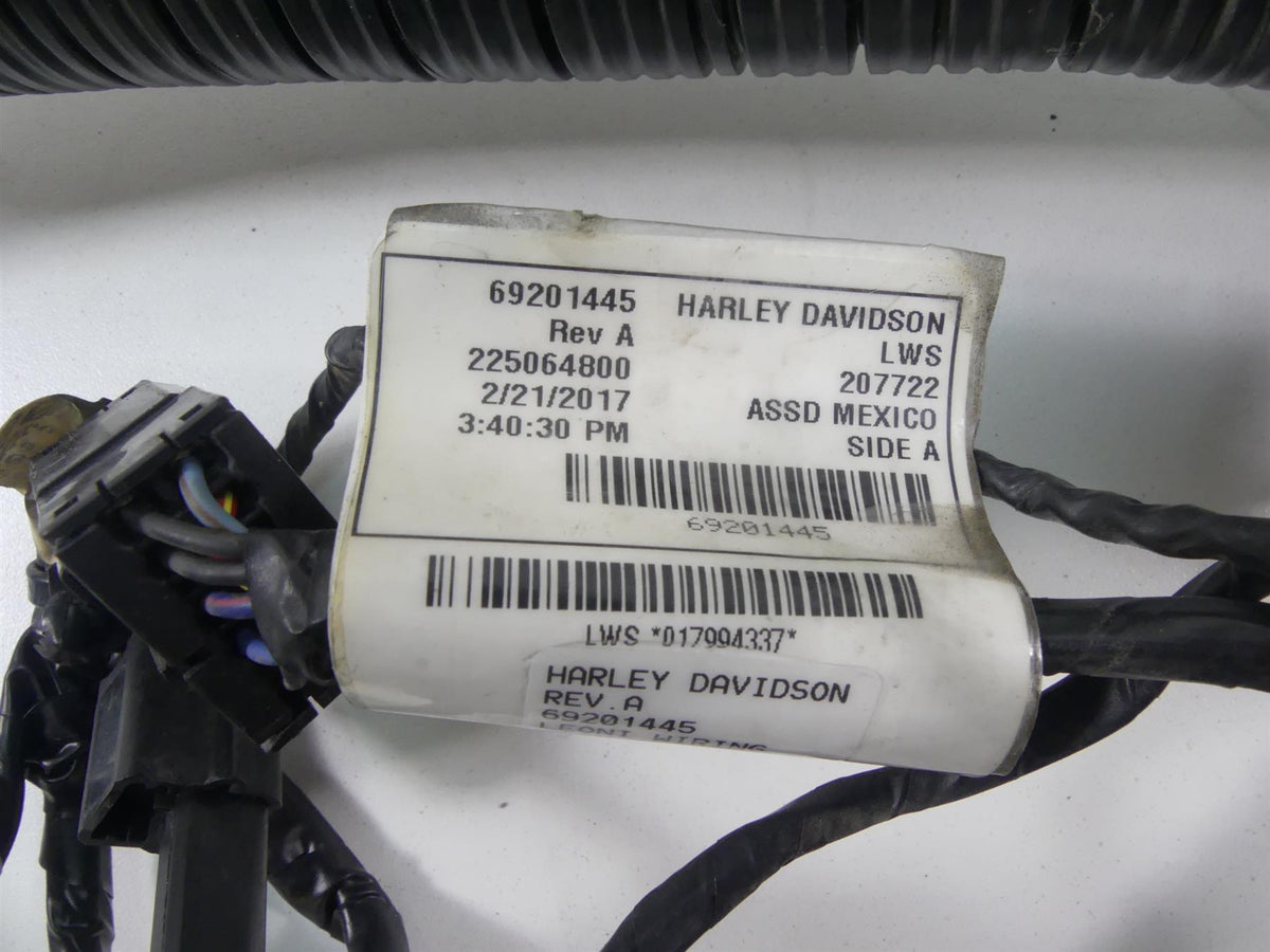 2017 Harley Dyna FXDB Street Bob Main Wiring Harness -Non Abs 71072-12 {{ shop.shopifyCountryName }} - Mototech271