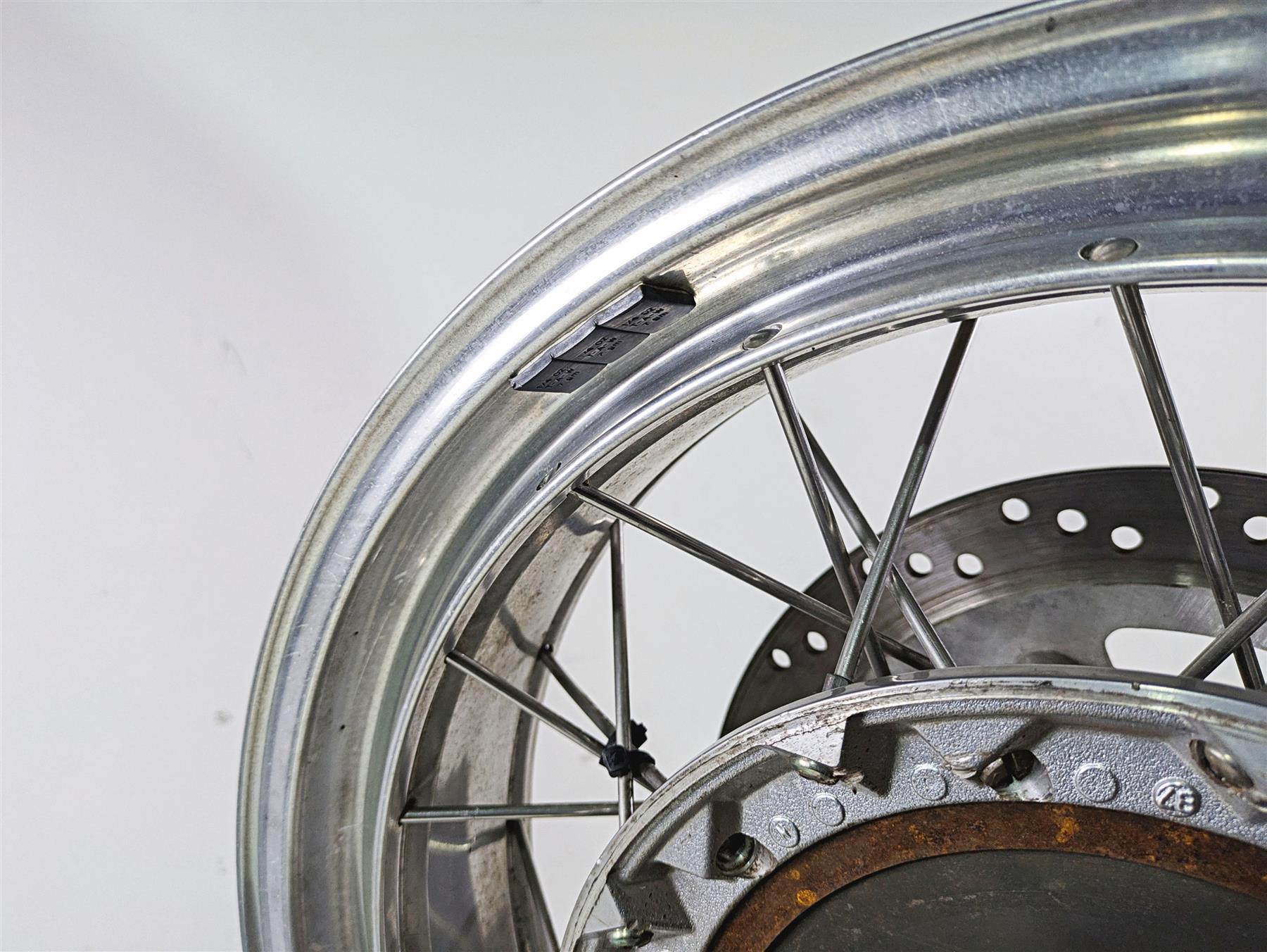 1998 Moto Guzzi California 1100 EV Straight 17x3.5 Rear Wheel Spoke GU03630601 {{ shop.shopifyCountryName }} - Mototech271