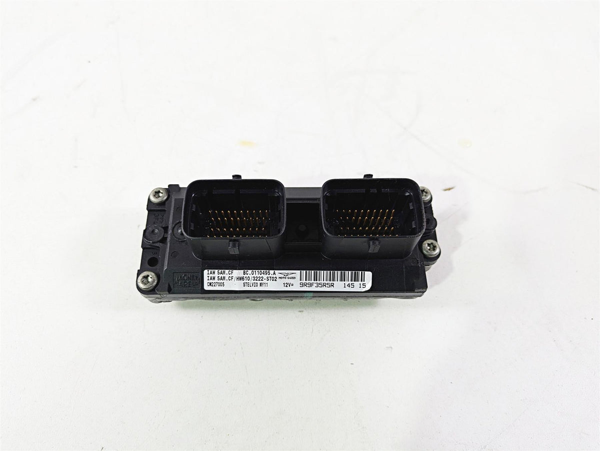 2016 Moto Guzzi Stelvio 1200 8V NTX Cdi Ecu Ecm Engine Control Module 897634 {{ shop.shopifyCountryName }} - Mototech271