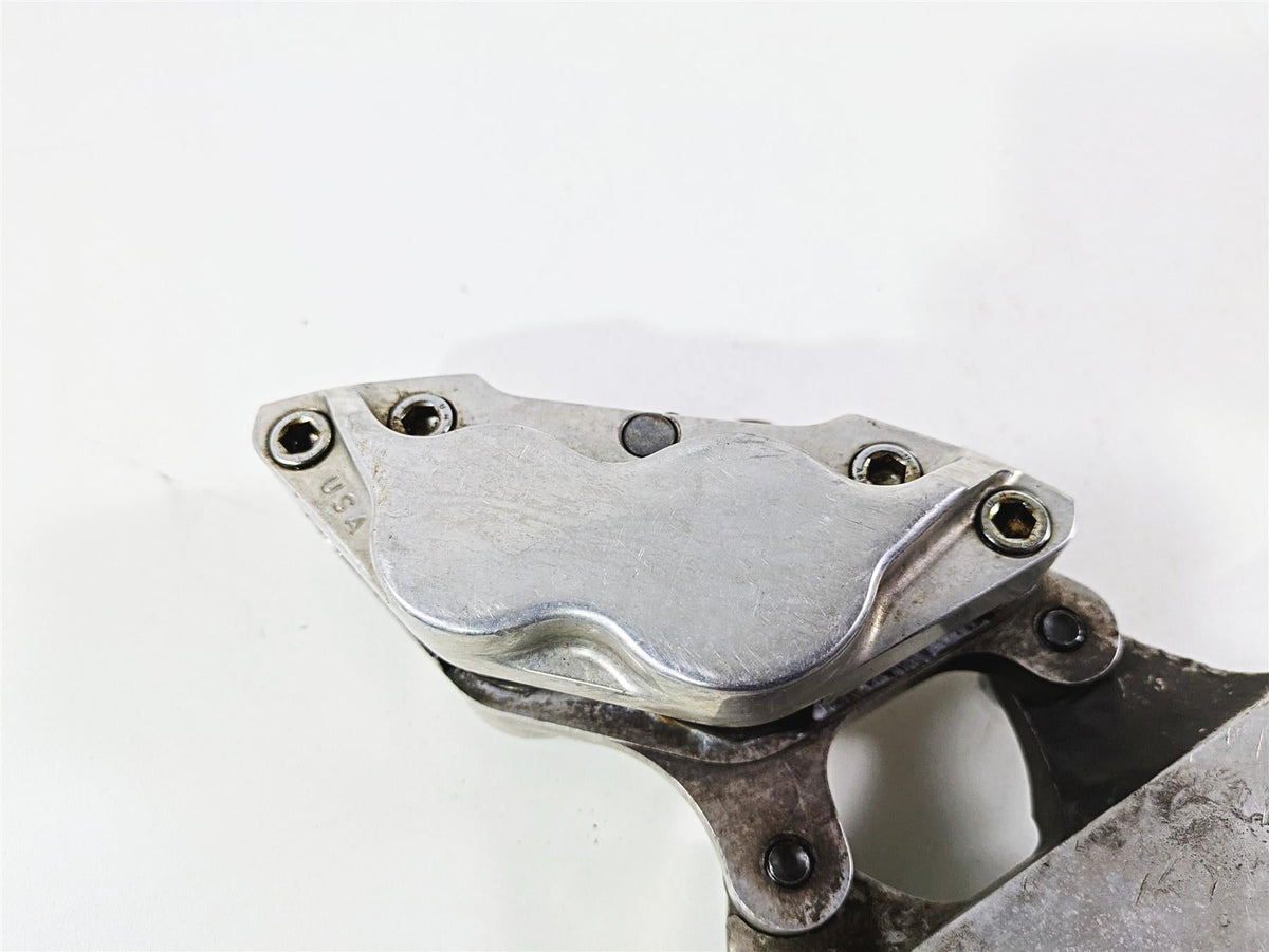2004 Big Dog Chopper Performance Machine Polished Front Brake Caliper 0053-2919 {{ shop.shopifyCountryName }} - Mototech271