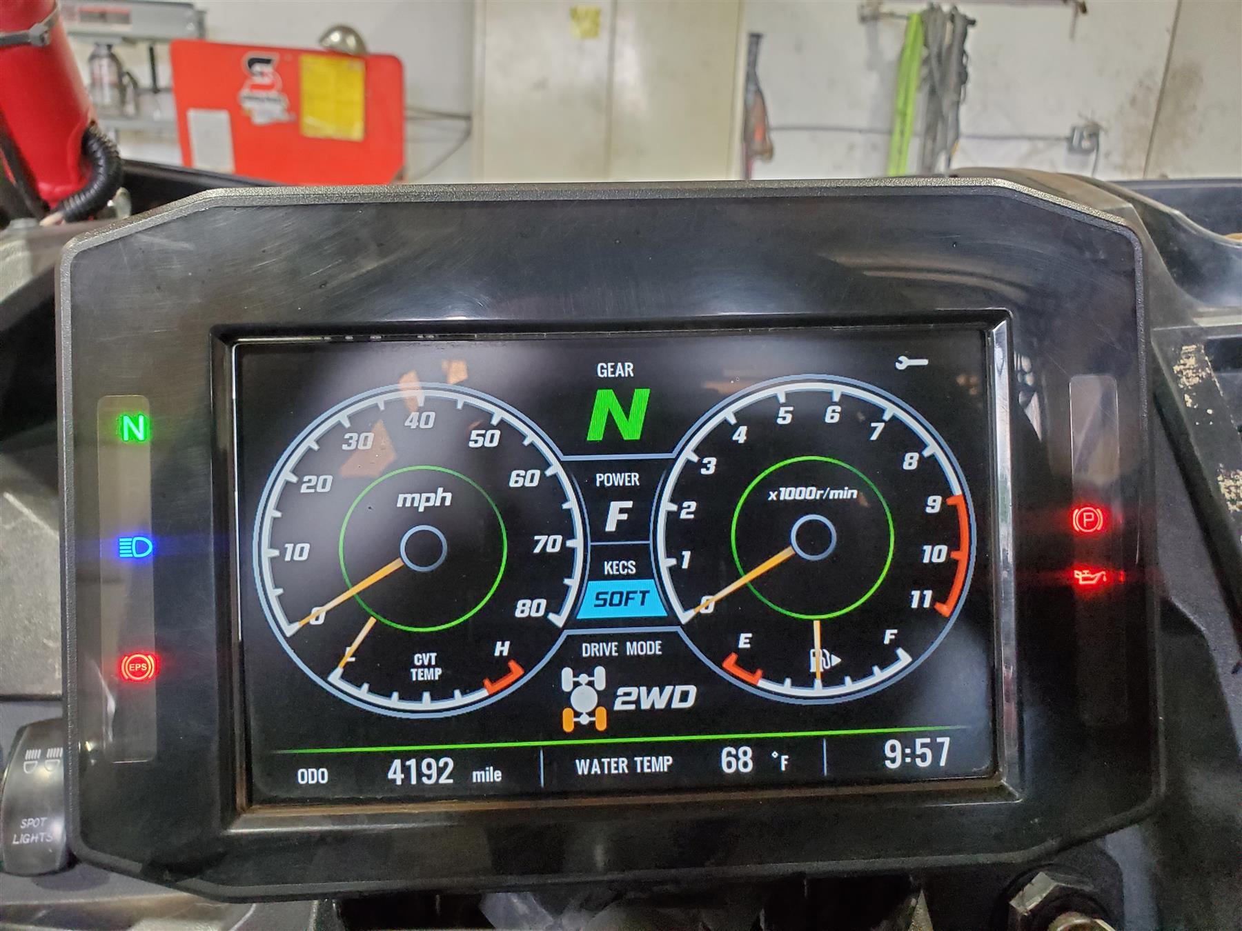 2021 Kawasaki Teryx KRX KRF 1000 Speedometer Gauges Instrument - 4k 25031-0971 {{ shop.shopifyCountryName }} - Mototech271