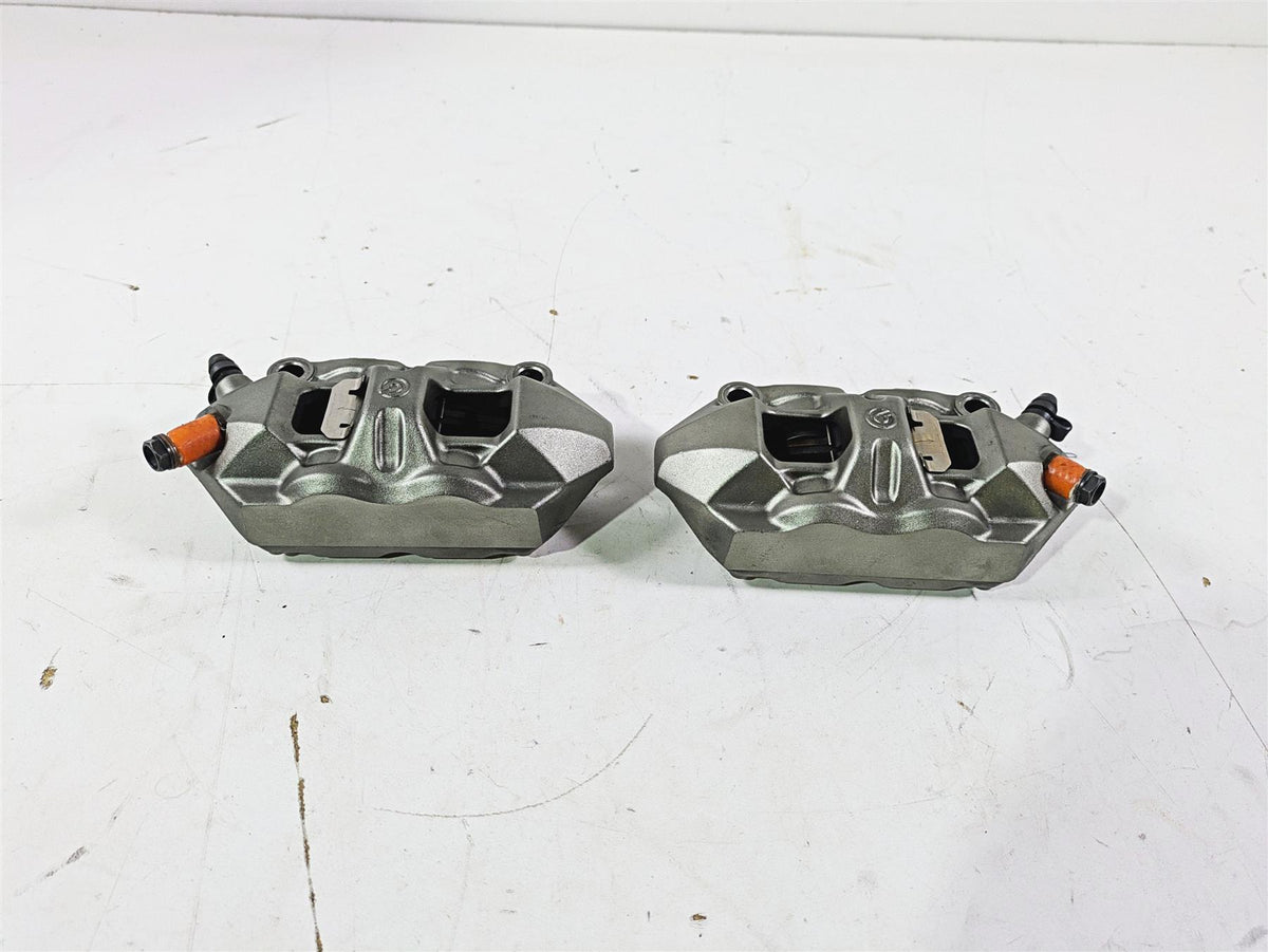 2008 Ducati SBK 1098 S Brembo Front Brake Caliper 100mm Set 61040901A 61040911A {{ shop.shopifyCountryName }} - Mototech271