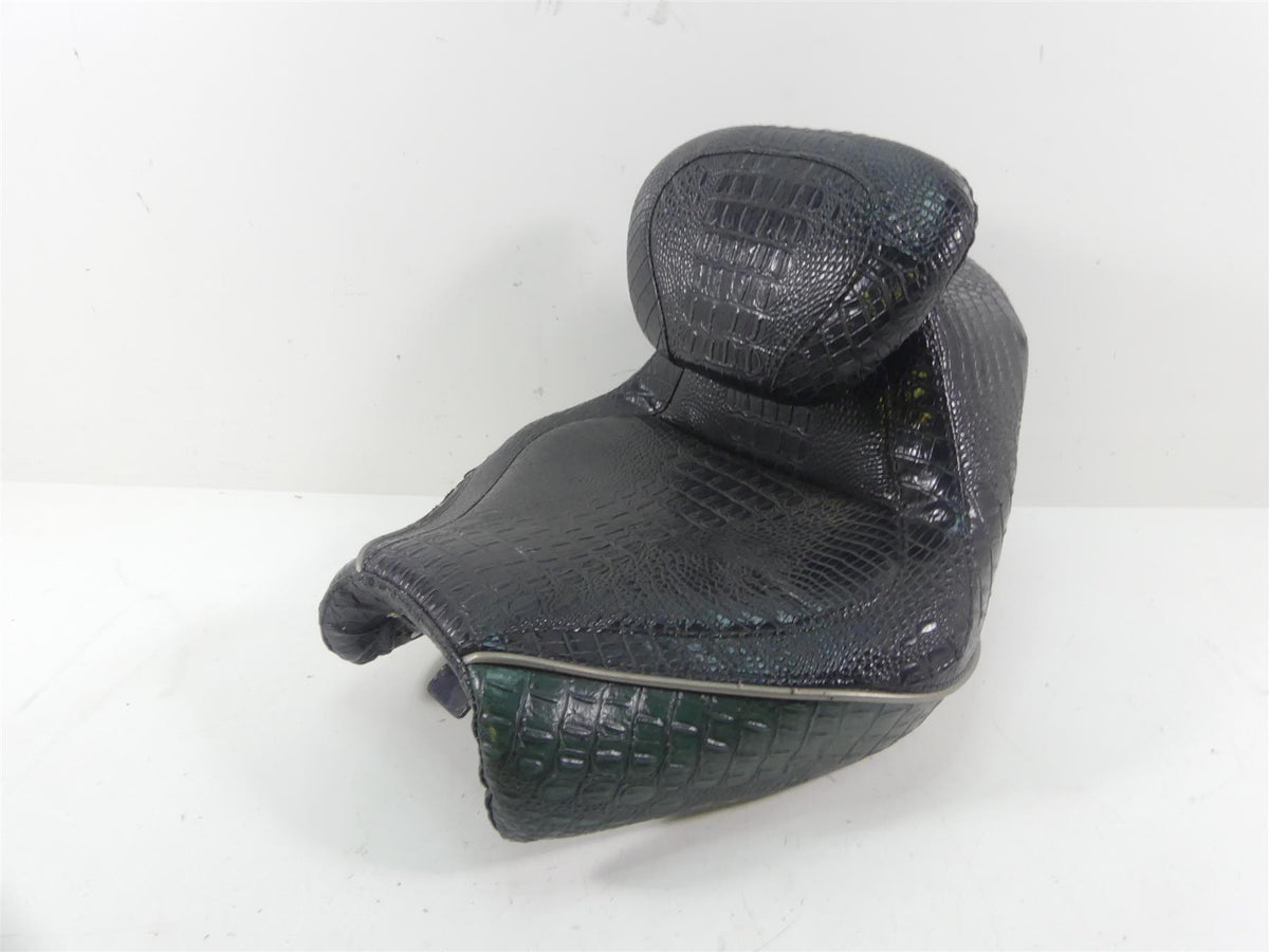 2005 Honda V-Twin VTX1800 S3 Mustang Front Crocodile Skin Seat Back Rest 528024 {{ shop.shopifyCountryName }} - Mototech271