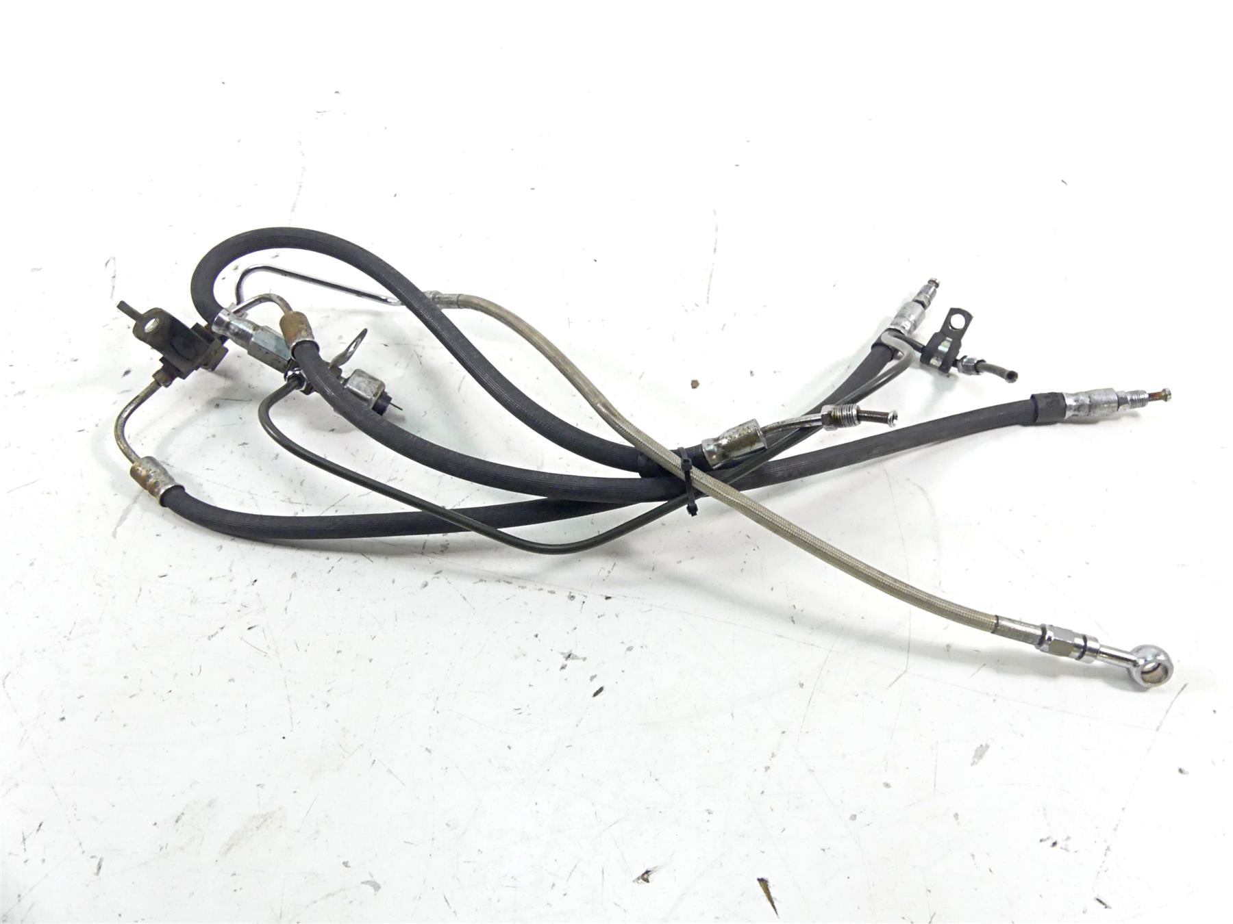 1979 Harley Sportster XLS1000 Roadster Front Rear Brake Line Hose Set 45123-77 {{ shop.shopifyCountryName }} - Mototech271