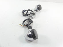 Load image into Gallery viewer, 2003 Honda VTX1800 C Smoked Front Blinker &amp; Clamp Set 33400-MBH-672
