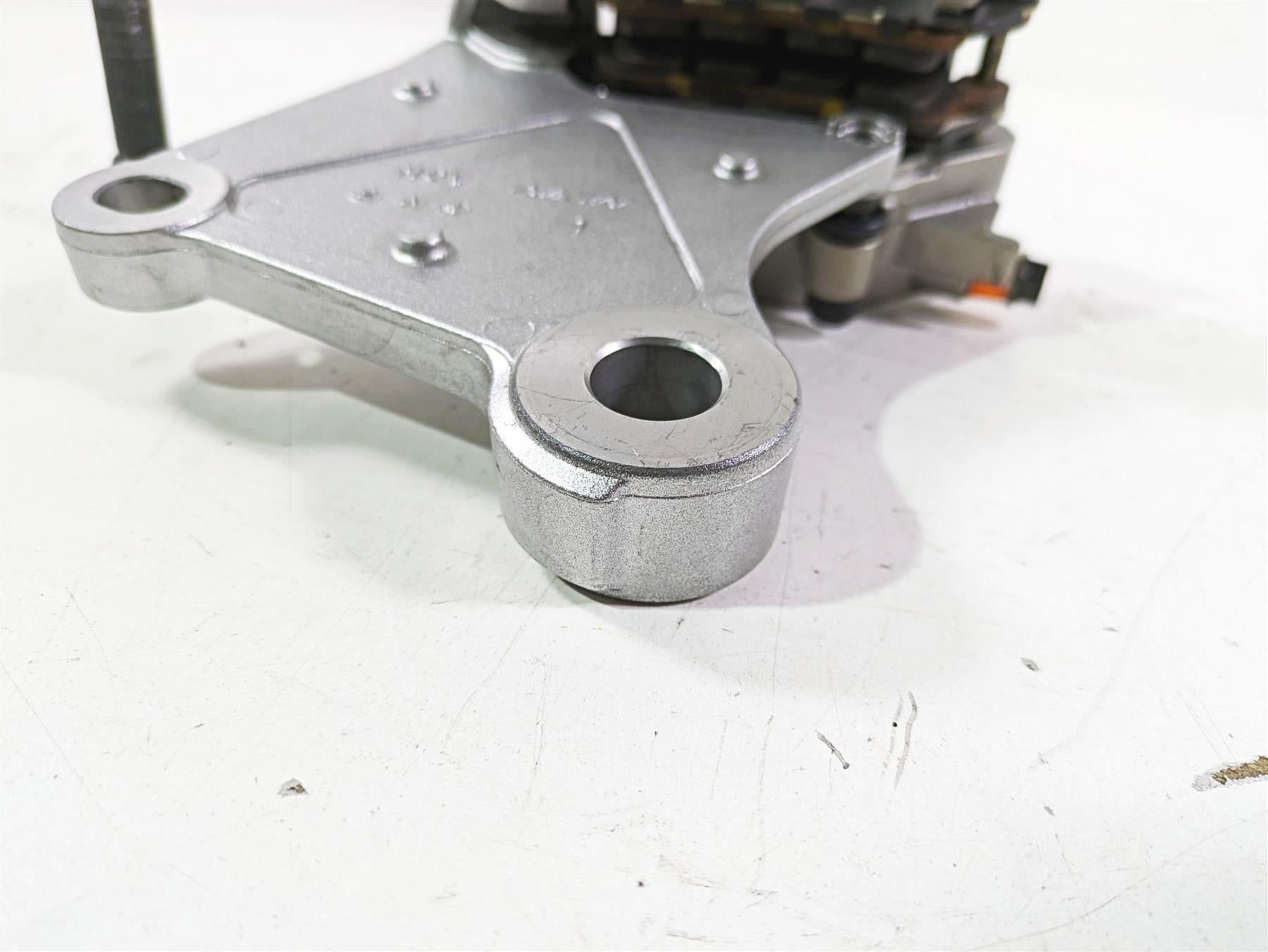 2002 Honda VTX1800 Retro Nissin Rear Brake Caliper + Bracket 43150-MCV-006 {{ shop.shopifyCountryName }} - Mototech271