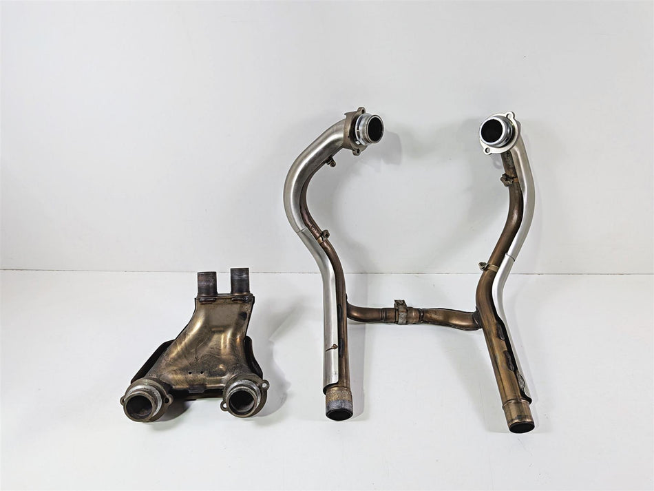 2009 Yamaha VMX17 V-Max 1700 Exhaust Header Pipe Set 2S3-14602-01 2S3-14650-01-Mototech271