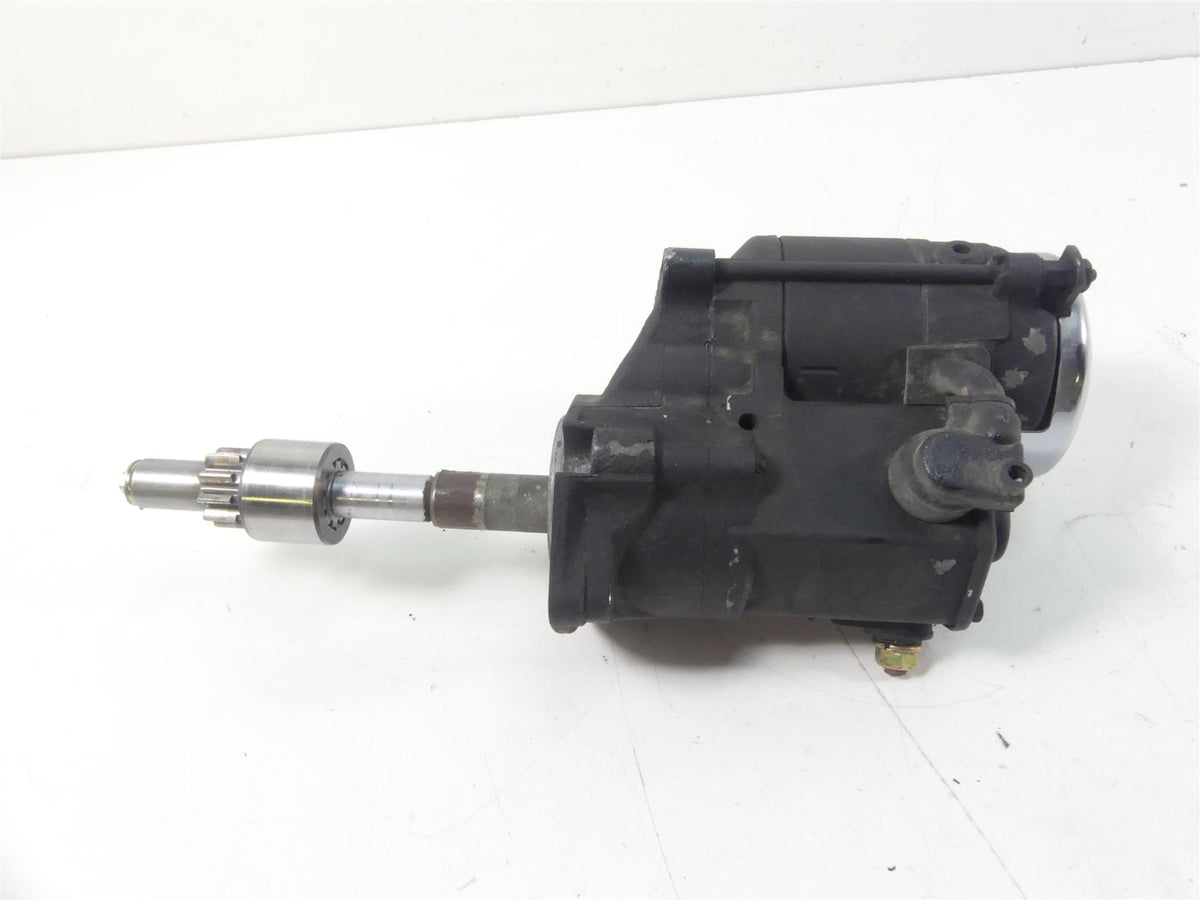 2002 Harley Softail FXSTDI Deuce Engine Starter Motor + Chrome Cover 31553-94B {{ shop.shopifyCountryName }} - Mototech271