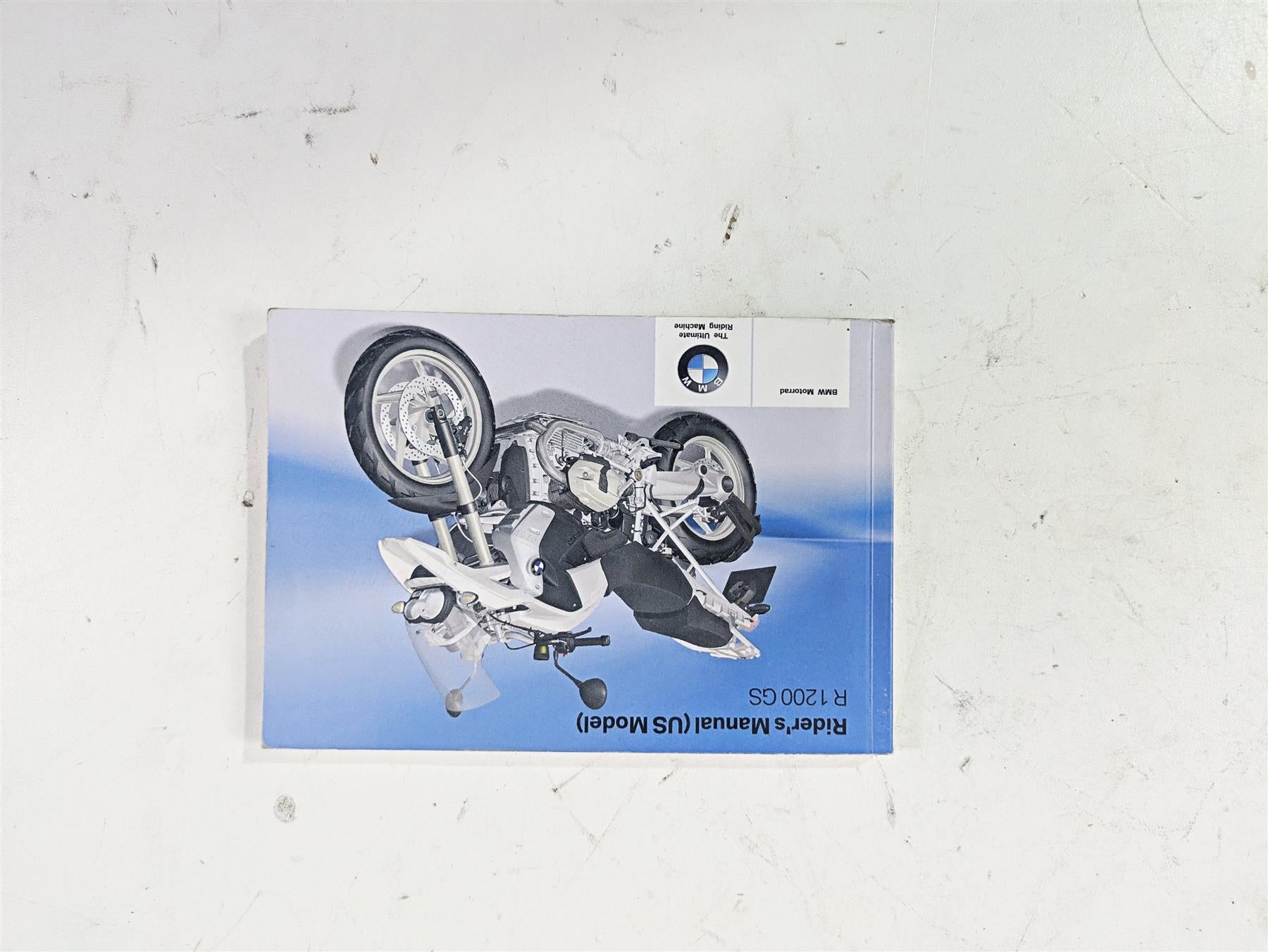 2010 BMW R1200GS K25 Owners Manual Booklet 01418520397 {{ shop.shopifyCountryName }} - Mototech271