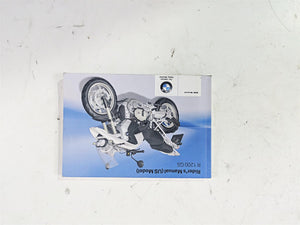2010 BMW R1200GS K25 Owners Manual Booklet 01418520397