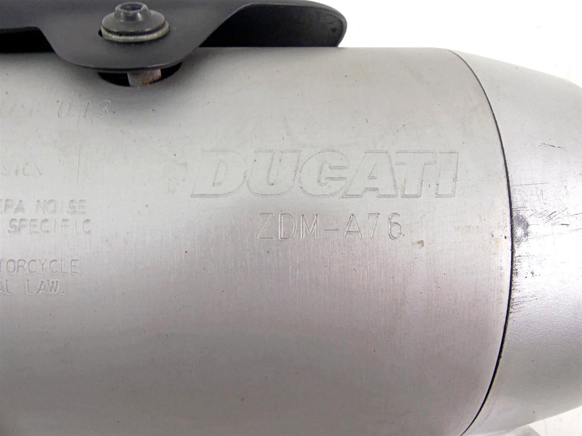2013 Ducati Diavel Red Oem Stock Exhaust Pipe Muffler 57321081A {{ shop.shopifyCountryName }} - Mototech271