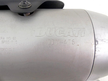 2013 Ducati Diavel Red Oem Stock Exhaust Pipe Muffler 57321081A {{ shop.shopifyCountryName }} - Mototech271