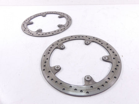 2012 BMW S1000RR K46 Front Left Right Brembo Brake Disc Rotos 320Mm 34117723493 {{ shop.shopifyCountryName }} - Mototech271
