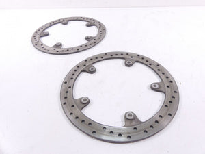 2012 BMW S1000RR K46 Front Left Right Brembo Brake Disc Rotos  320Mm 34117723493