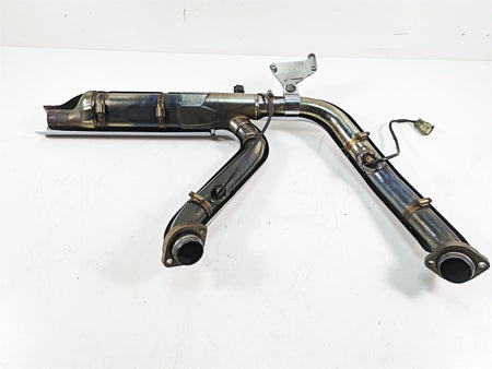 2012 Harley FLD Dyna Switchback Oem Exhaust Header Manifold Pipe Set 65551-12 {{ shop.shopifyCountryName }} - Mototech271