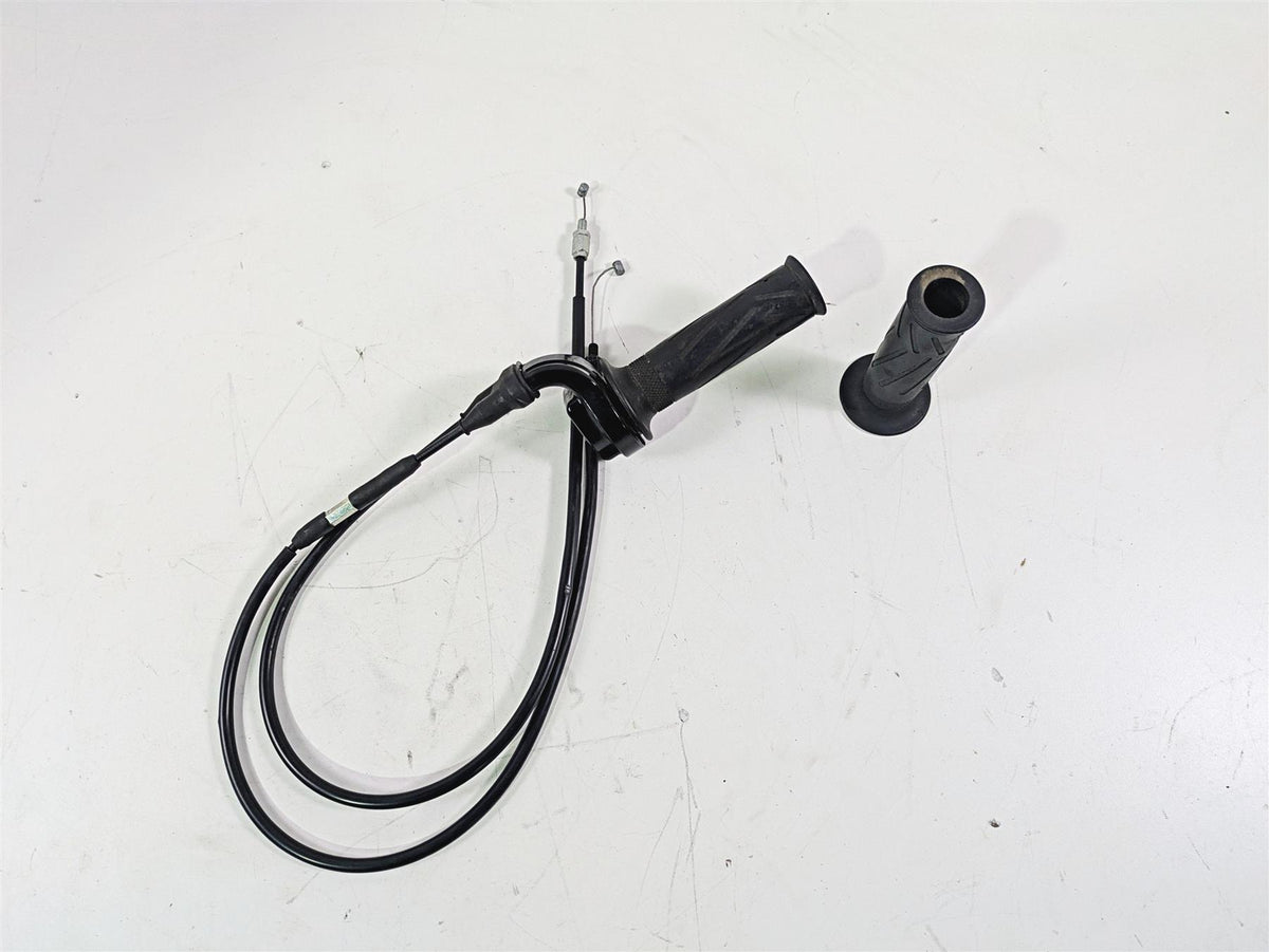 2009 Yamaha FZ1 FZS10 Fazer Hand Throttle Grip Cable Set 3LN-26281-01-00 {{ shop.shopifyCountryName }} - Mototech271