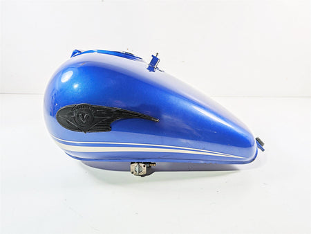 2005 Kawasaki EN500 Vulcan Blue Fuel Gas Petrol Tank - Clean Inside 51083-5314 {{ shop.shopifyCountryName }} - Mototech271