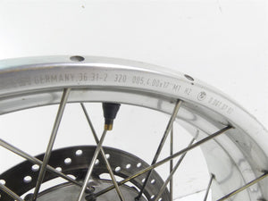 2003 BMW R1150 GS R21 Straight Rear Wheel Rim 17x4 Integral Abs 36318563893