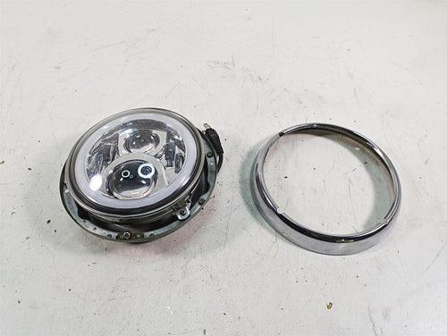 2009 Harley Touring FLHTCU Electra Glide Custom Dynamics Led Headlight CD-7-13 | Mototech271