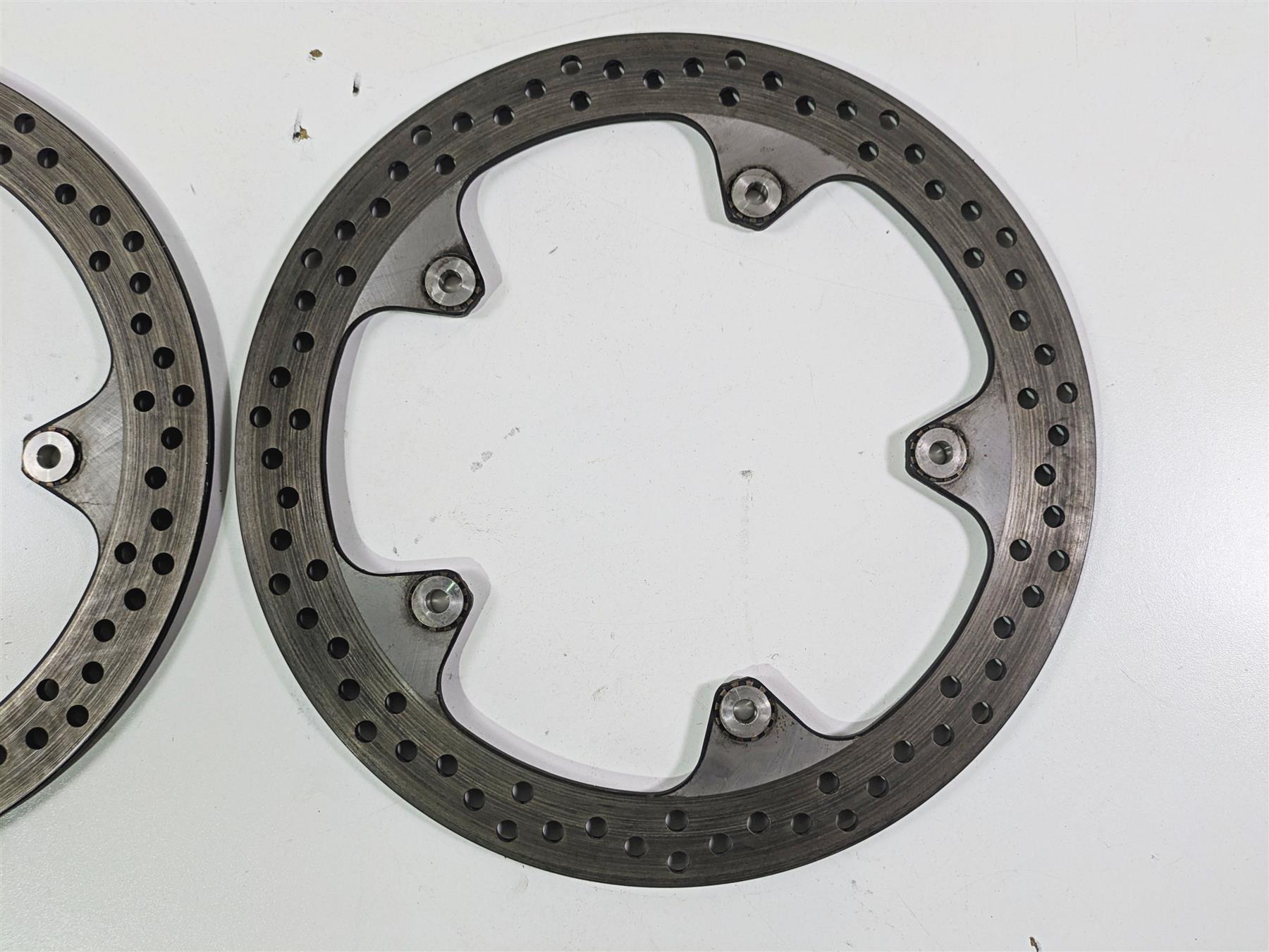 2014 BMW K1600 GTL K48 Front Brake Rotor Disc Set 320mm 34117701456 {{ shop.shopifyCountryName }} - Mototech271
