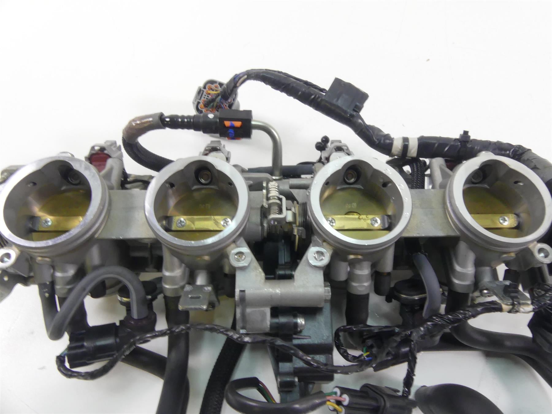 2012 Kawasaki ZX1400 ZX14R Ninja Throttle Body Bodies & Wiring Set 16163-0780 {{ shop.shopifyCountryName }} - Mototech271