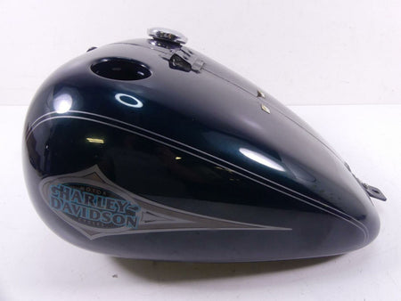 2001 Harley Softail FLSTC Heritage Nice Fuel Gas Tank - Jade Sunglo 62180-00D {{ shop.shopifyCountryName }} - Mototech271