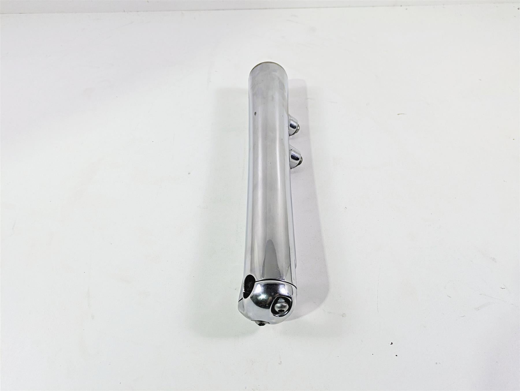2004 Harley Softail FXSTDI Deuce Right Lower Chrome Fork Tube Slider 46068-00 {{ shop.shopifyCountryName }} - Mototech271